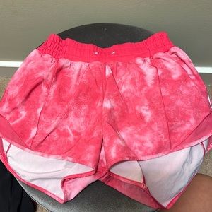 Lulu lemon tie dye shorts